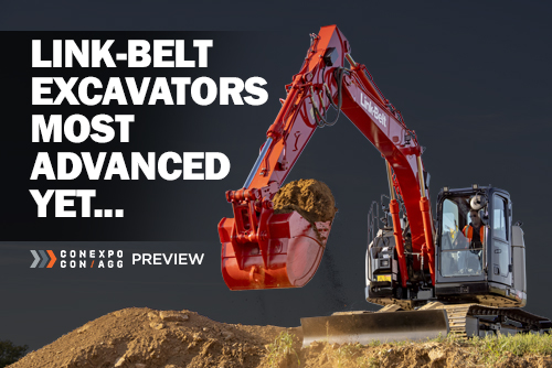 Link-Belt Unveils Smarter Excavators Built for Every Operator