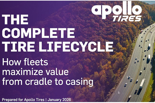 The Complete Tire Lifecycle. How fleets maximize value from cradle to casing.