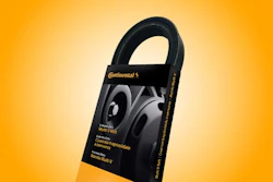 Continental's Extreme Duty Multi V-Belts designed for extreme temperatures