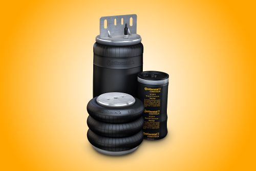 Continental offers a comprehensive line of air springs and vibration isolation solutions that help commercial vehicles and fleets run more smoothly while avoiding downtime.