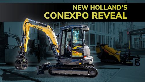 New Holland Construction’s Hottest Machine Launches at CONEXPO 2026