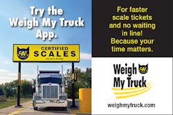 The Weigh My Truck app from CAT Scale helps fleets save time and improve efficiency.